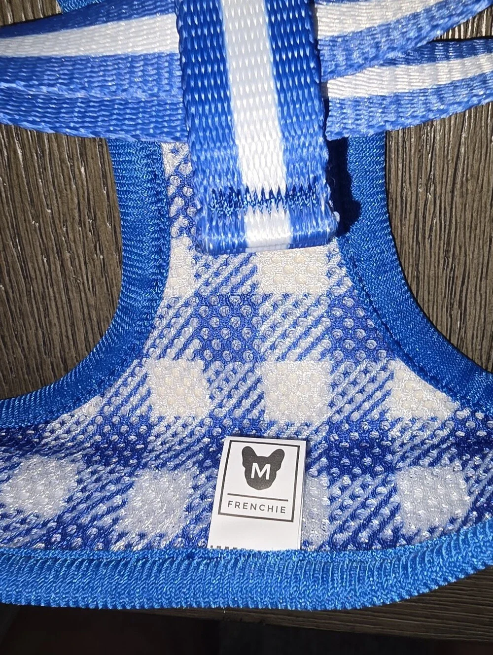 Frenchie  Brand Sz. Medium Dog Harness-reversable Patterns
